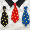 Gold-Stamped Tie